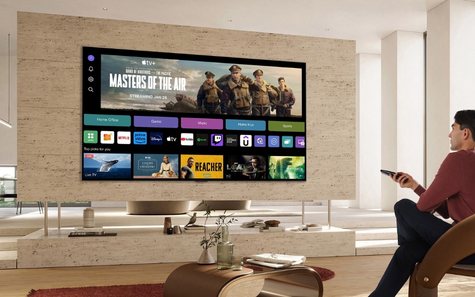 projector as tv